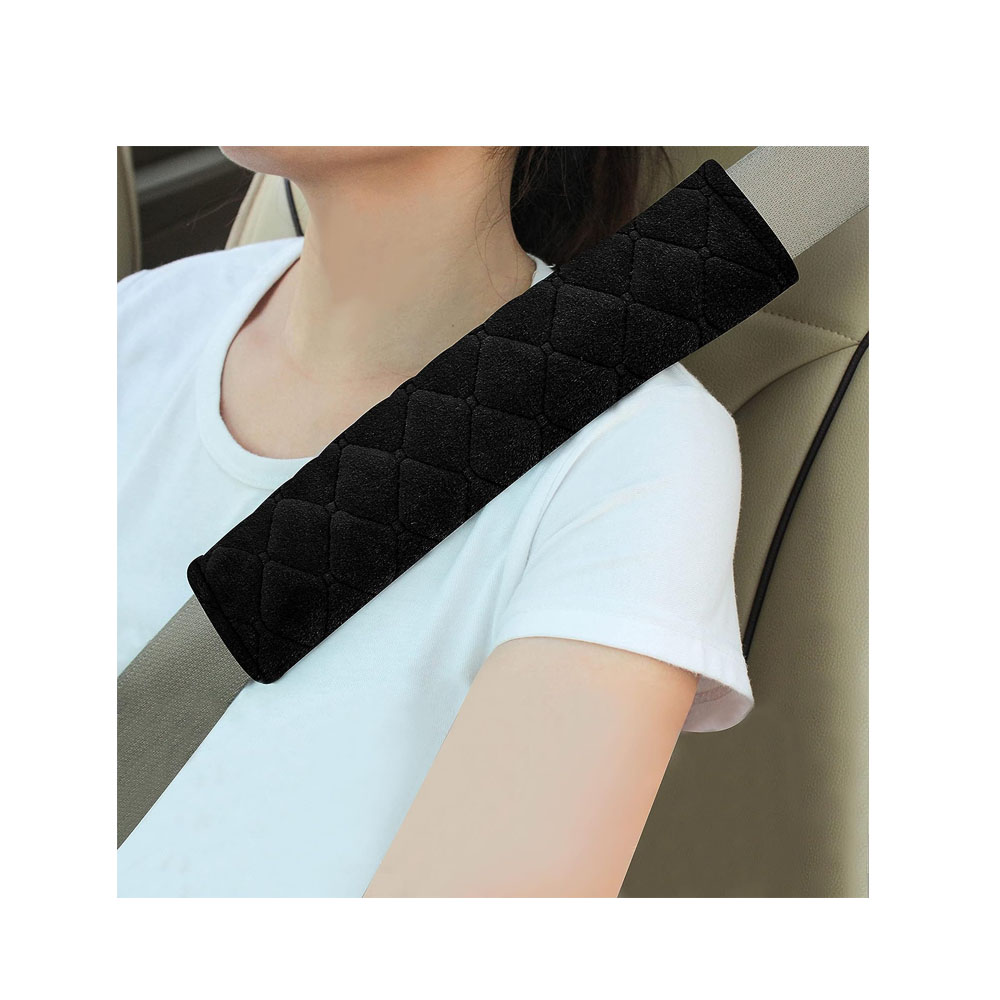  Amooca Soft Seat Belt Cover Pad, 2-Pack Soft Car